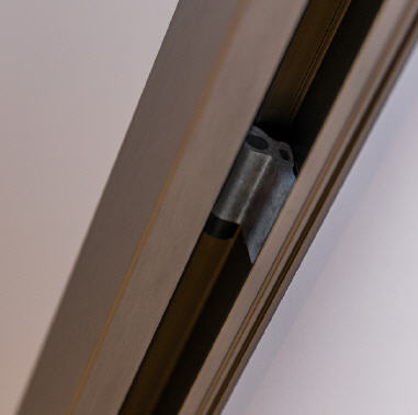 Beschläge für Glasschiebetür Douce 02