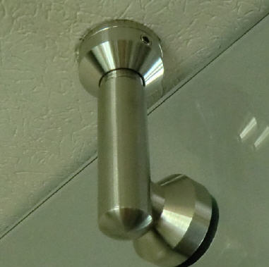 Beschläge für Glas-Trennwand Attaché 02