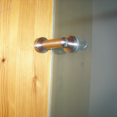 Beschläge für Glas-Trennwand Attaché 03