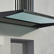 Glas Vordach Basket 02
